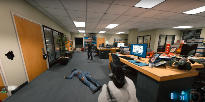 In Dunder Mifflin Custom Zombies Map, Call of Duty meets The Office