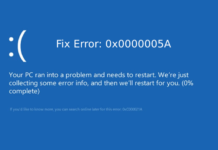 0x0000005A: Fix for Windows XP, Vista, 7, 8, 8,1, 10