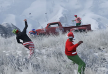 The Grand Theft Auto Online Snowball Fight Ends In Perfectly Timed Disaster