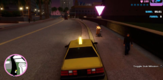In GTA: Vice City, a cop murders a cab fare right in front of the player