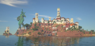 A 1000-Hour-Build Mediterranean Island Created By A Minecraft Fan
