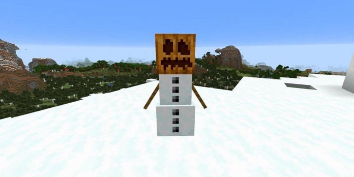 Players Can Customize Their Snow Golems With Scarves and Hats in Minecraft