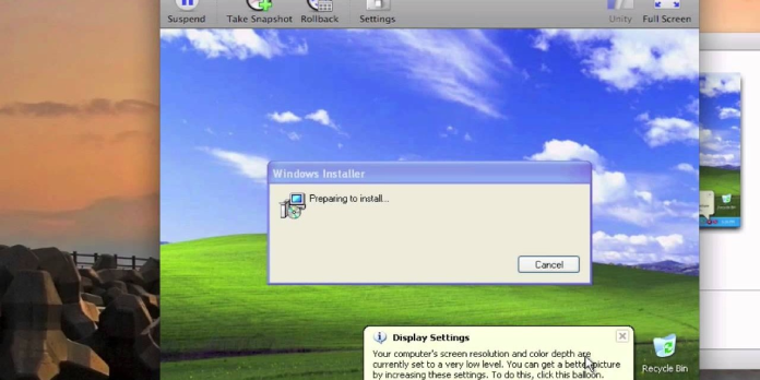 Windows XP on Mac?
