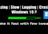 How to: Fix for Windows 10 Lagging Issues