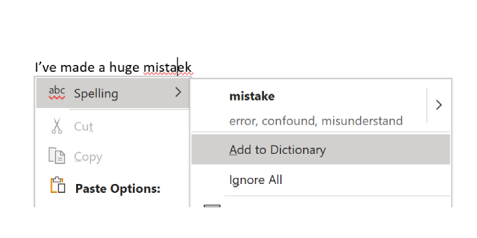 How to: Remove Words From Microsoft’s Spell Check’s Dictionary