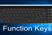 How to: Change Function Keys in Windows 10