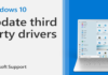 Third-party Drivers Might Be Stored Separately in Windows 10