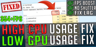 High Cpu Usage and Low Gpu Usage Bothering You? Try These 10 Fixes