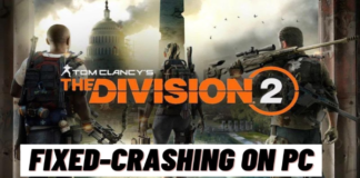 Division 2 Keeps Crashing on Pc?