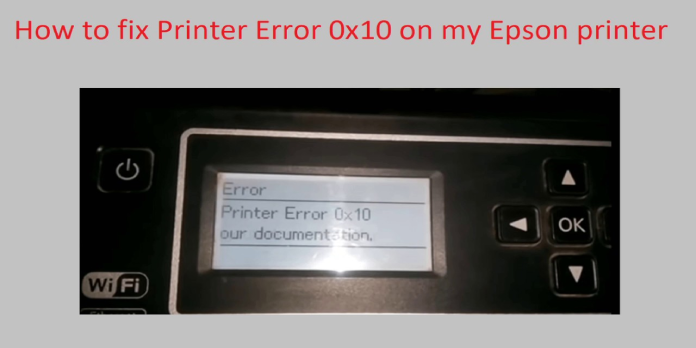 How to: Fix Printer Error 0x10