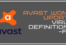 Avast Is Not Updating the Virus Definitions