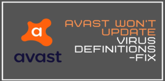 Avast Is Not Updating the Virus Definitions