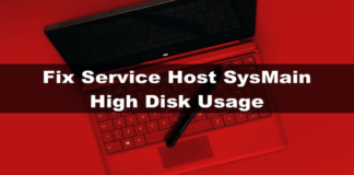 How to: Fix Service Host Sysmain High Disk Usage in Windows 10/11