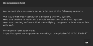 How to: Fix Steam Disconnected by Vac on Windows 10