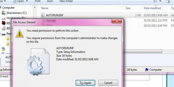 How to: Fix Autorun.inf File Is Missing or Corrupt