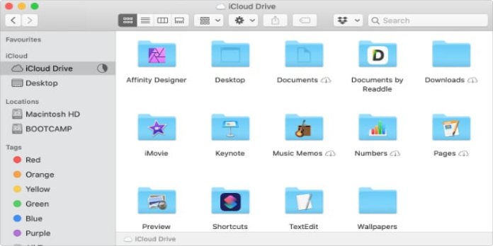 iCloud Drive Not in Finder
