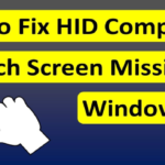 How Do I Reinstall the HID-compliant Touch Screen Driver?