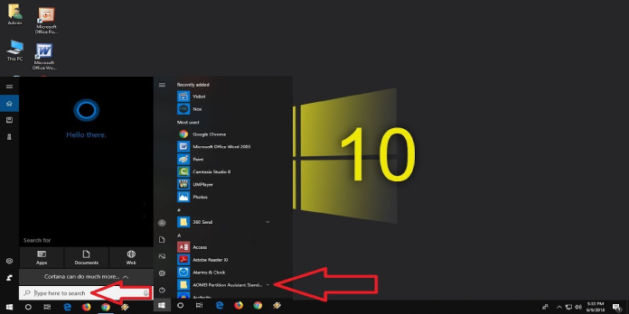 Windows 10 Search Bar Without Cortana