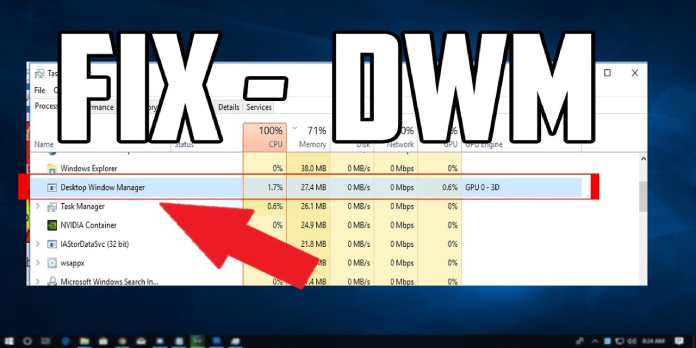 How to: Fix Desktop Window Manager high memory usage on Windows 10