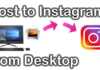 How to: Create an Instagram Post on Pc