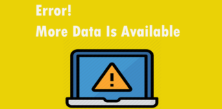How to: Fix More Data Is Available