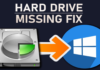 How to: Fix Hard Drive Missing After Windows 10