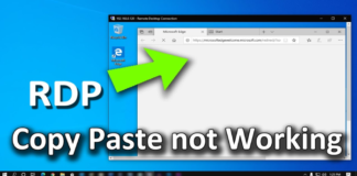 How to: Fix Copy and Paste in Remote Desktop Is Not Working