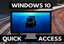 Quick Access Deleted on Windows 10
