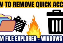 How to: Remove Files or Folders From Quick Access in Windows 10