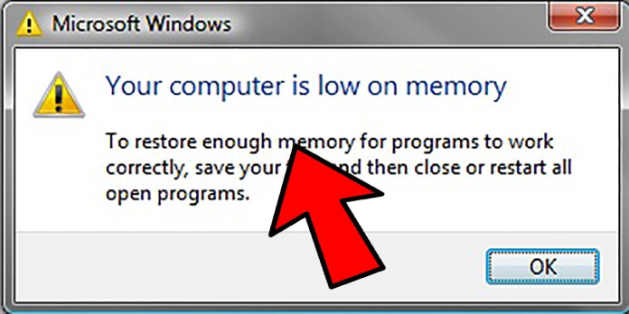 Quick Fix Low Memory Warning in Windows 10