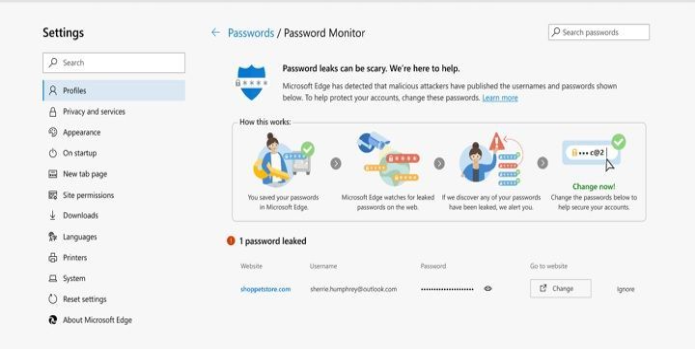Edge Has a New Password Monitor, and This Is How to Use It