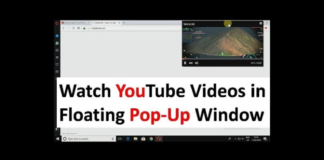 How to: Make Youtube Video Pop Out