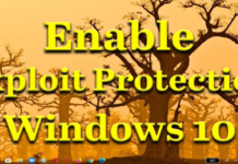 How to: Enable Exploit Protection on Windows Defender