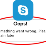 How to: Fix Oops, We Have Detected an Issue on Skype