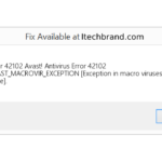How to: Fix Avast Error 42102