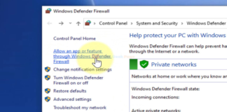Windows 10 firewall blocking Google Chrome