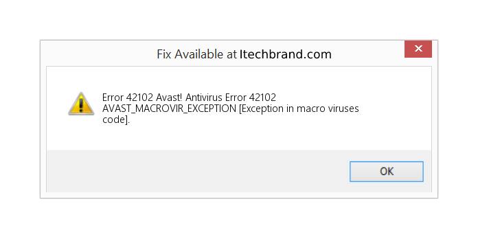 How to: Fix Avast Error 42102