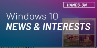 How to: Use the New My Interests Feature in Windows 10