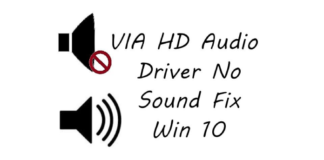 How to: Fix Problems With via Hd Audio in Windows 10