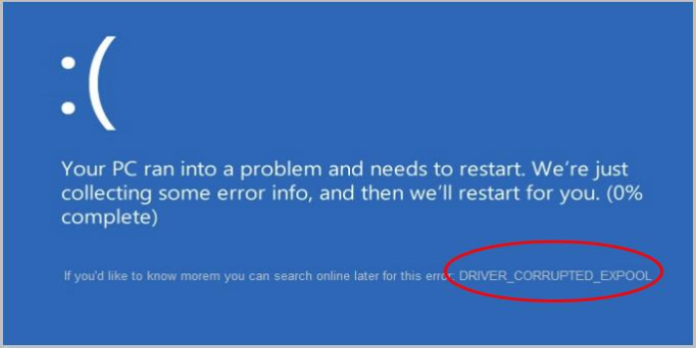 How to: Fix DRIVER_CORRUPTED_EXPOOL Error on Windows 10