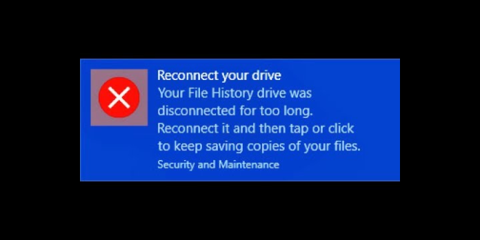 How to: Fix Reconnect Your Drive Error on Windows 10