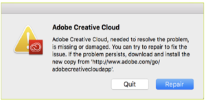 why cant i download adobe acrobat pro in creative cloud