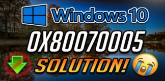 How to: Fix Error 0x80070005-0x90002 in Windows 10
