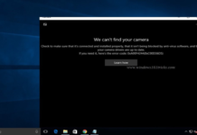 How to: Fix Error 0xa00f4245 on Windows 10