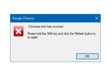 How to: Fix a Browser Error Has Occurred When Accessing Google