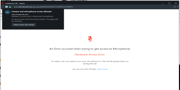 How to: Fix Hardware Access Error in Chrome