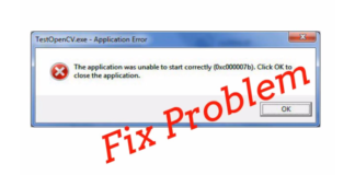 How to: Fix Application Unable to Start Correctly Error 0x000007b