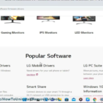 How to: Install LG Monitor Driver