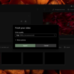 How to: Fix Microsoft Photos App Video Export Stuck