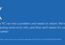 How to: Fix Hal Initialization Failed Error in Windows 10